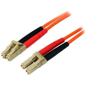 Cable Fibra Óptica  StarTech.com OM2 LC Macho - LC Macho, 1 Metro, Naranja FIBRA OPTICA LC LC 50/125 PATCH .