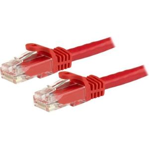StarTech.com Cable Patch Cat6 UTP sin Enganches RJ-45 Macho - RJ-45 Macho, 15 Metros, Rojo DE 15M SNAGLESS ROJO            .