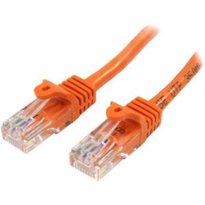 StarTech.com Cable Patch Cat5 UTP sin Enganches RJ-45 Macho - RJ-45 Macho, 50cm, Naranja THERNET SIN ENGANCHE