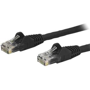 StarTech.com Cable Patch Cat6 STP sin Enganches RJ-45 Macho - RJ-45 Macho, 15.2cm, Negro ETHERNET GIGABIT SIN ENGANCHES