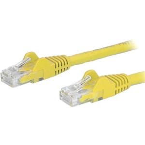 StarTech.com Cable Patch Cat6 UTP sin Enganches RJ-45 Macho - RJ-45 Macho, 15.2cm, Amarillo ETHERNET GIGABIT SIN ENGANCHES