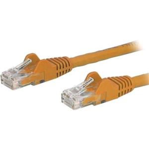 StarTech.com Cable Patch Cat6 UTP sin Enganches RJ-45 Macho - RJ-45 Macho, 30cm, Naranja 6 ETHERNET GIGABIT SIN ENGANCHES