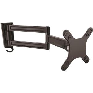 StarTech.com Soporte de Pared de Doble Giro para Monitor 13" - 27", hasta 15Kg, Negro O PARA MONITOR MONTURA VESA