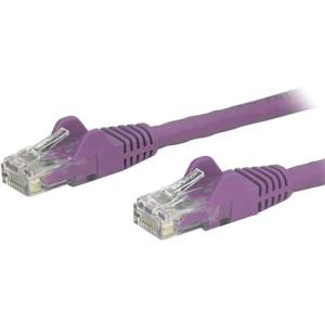 StarTech.com Cable Patch Cat6 UTP sin Enganches RJ-45 Macho - RJ-45 Macho, 15.2cm, Púrpura 6 ETHERNET GIGABIT SIN ENGANCHES