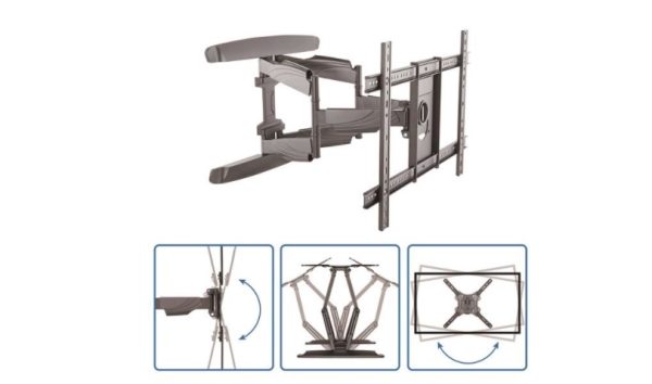 StarTech.com Soporte de Pared para Pantallas 32" - 70", hasta 45kg, Negro PANTALLA PLANA 32 A 70 - Image 4