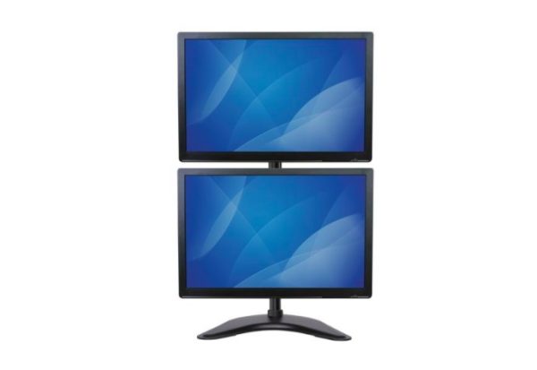 StarTech.com Soporte Vertical para 2 Monitores 13" - 27", hasta 10kg, Negro MONITORES BASE AJUSTABLE VESA - Image 3