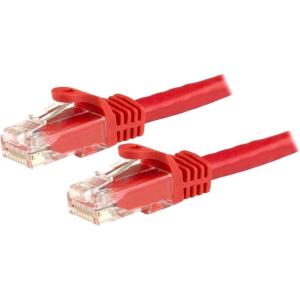 StarTech.com Cable Patch Cat6 UTP sin Enganches RJ-45 Macho - RJ-45 Macho, 30cm, Rojo 6 ETHERNET GIGABIT SIN ENGANCHES