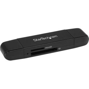 StarTech.com Lector Grabador de Tarjetas de Memoria Flash SD/Micro SD, USB 3.0 A, USB 3.0 C SB-A DE TARJETAS SD MICRO SD