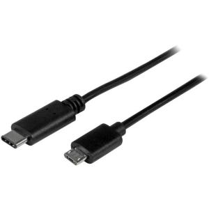 Cable USB StarTech.com C Macho - Micro USB B Macho, 50cm, Negro MICRO USB-B - USB 2.0