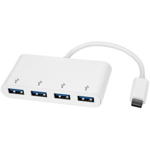 Hub StarTech.com USB 3.0 de 4 Puertos, USB-C Macho - 4x USB A Hembra, 5000 Mbit/s, Blanco A 4 PUERTOS USB A BLANCO
