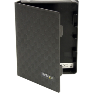 StarTech.com Cubierta Protectora de Plástico para Disco Duro 2.5", Negro, 3 Piezas RA UNIDADES 2.5 PULGADAS