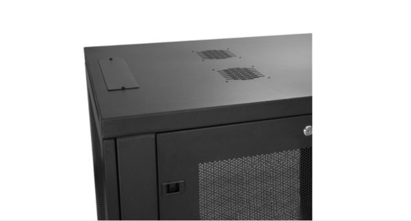 StarTech.com Gabinete 18U, hasta 450Kg, Negro 31 PULGADAS DE PROFUNDIDAD - Image 2