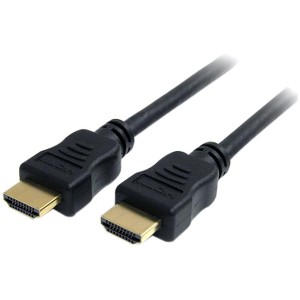 StarTech.com Cable HDMI de Alta Velocidad con Ethernet HDMI Macho - HDMI Macho, 1.8 Metros, Negro VELOCIDAD CON ETHERNET 4K X 2K