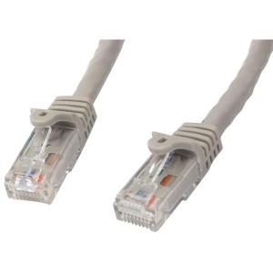StarTech.com Cable Patch Cat6 UTP sin Enganches RJ-45 Macho - RJ-45 Macho, 10 Metros, Gris CAT6 ETHERNET RJ45 SNAGLESS