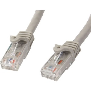 StarTech.com Cable Patch Cat6 UTP sin Enganches RJ-45 Macho - RJ-45 Macho, 1 Metro, Gris CAT6 ETHERNET RJ45 SNAGLESS