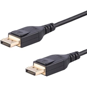 StarTech.com Cable DisplayPort Macho - DisplayPort Macho, 2 Metros, Negro CERTIFIED 8K@60HZ HBR3