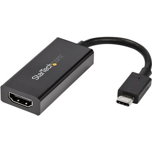 StarTech.com Adaptador USB-C Macho - HDMI Hembra, 10cm, Negro HDR 4K 60HZ NEGRO