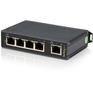 Switch StarTech.com Fast Ethernet IES5102, 5 Puertos 10/100Mbps, 200Mbit/s - No Administrable SWITCH IP30 PARA RIEL DIN