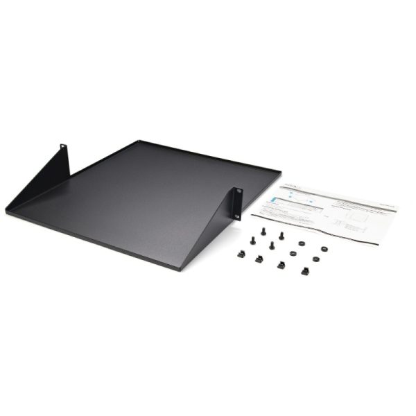 StarTech.com Charola de 2 Postes para Rack, 2U, hasta 24kg, Negro 2 POSTES - CAPACIDAD DE 34 KG - Image 3
