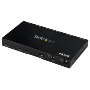Divisor de Señal StarTech.com  HDMI, 2 Puertos, Negro 2PUERTOS - 4K 60HZ - ESCALADOR