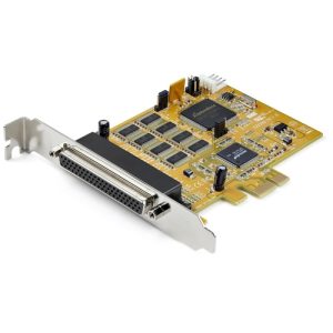 StarTech.com Tarjeta PCI Express PEX8S1050, Alámbrico, 8x RS-232, 921.6Kbit/s 8 PUERTOS RS232 - PCIE A SERIE