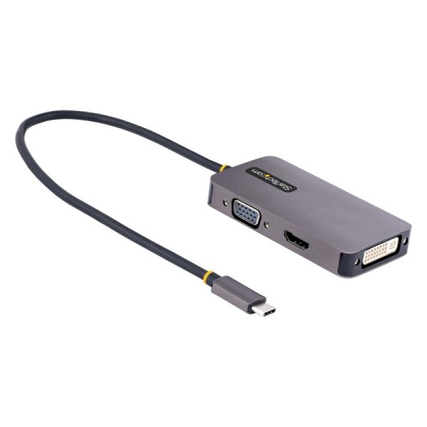 ADAPTADOR DE VIDEO USBC HDMI VGA DVI 4K 60HZ ALUMINIO - Image 8