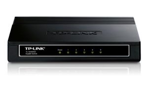 Switch TP-Link Gigabit Ethernet TL-SG1005D, 10/100/1000Mbps, 16Gbit/s, 5 Puertos ? No Administrable GIGABIT  SIN ADMINISTRACION