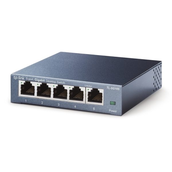 Switch TP-Link Gigabit Ethernet TL-SG105, 10/100/1000Mbps, 5 Puertos - No Administrable 5PTOS GIGABIT  SIN ADMINISTRACION - Image 2