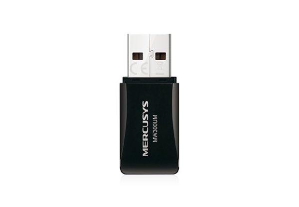 Mercusys Adaptador de Red USB MW300UM, Inalámbrico, 300 Mbit/s INALAMBRICO N300MBPS - Image 2