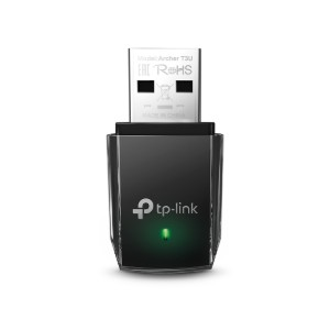 TP-Link Adaptador de Red USB Archer T3U, Alámbrico, WLAN, 1267 Mbit/s, 2.4/5GHz AMBRICO MU-MIMO AC1300