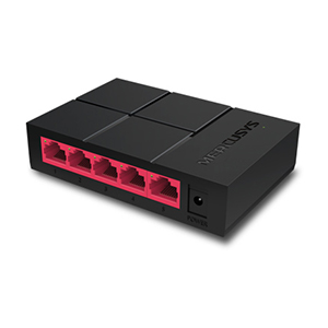 Switch Mercusys Gigabit Ethernet MS105G, 5 Puertos 10/100/1000Mbps, 10Gbit/s - No Administrable DE 5 PUERTOS 10/100/1000MBPS
