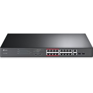 SWITCH ETHERNET 16PTOS POE 2PTOS RJ45 GIGABIT  2 PTOS SFP
