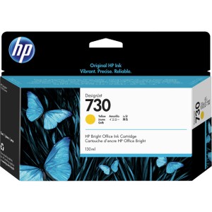 Cartucho HP 730 Amarillo 130ml Amplio Formato P2V64A TINTA AMPLIO FORMATO P2V64A