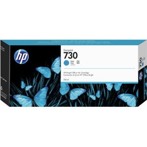Cartucho de Tinta HP 730 - Cian - Original - (P2V68A) TINTA AMPLIO FORMATO P2V68A