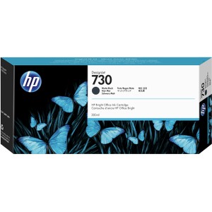 Cartucho de Tinta HP 730 - Negro Mate - Original - (P2V71A) TINTA AMPLIO FORMATO P2V71A