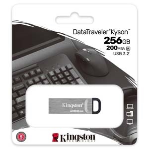 KINGSTON USB 3.2 MEMORIA 256GB DATATRAVELER KYSON