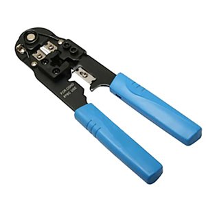 PINZA CRIMPEADORA RJ45 BROBOTIX AZUL