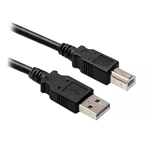 CABLE USB V2.0 A-B 3.0 M NEGRO BROBOTIX