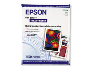 Papel Epson Alta Calidad Tamaño Carta  INKJET 100 Hojas CARTA 100 HOJAS