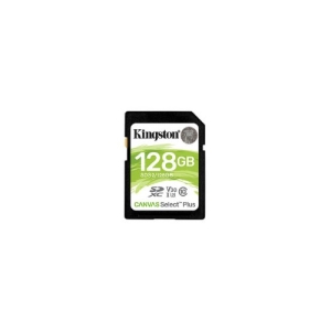 SDXC MEMORIA KINGSTON 128GB CANVAS SELECT PLUS 100R C10 UHS-I U