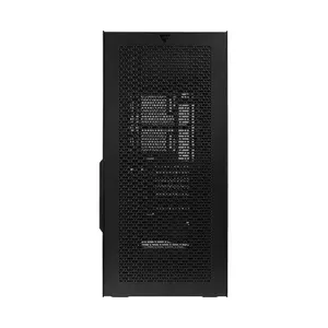 Vorago CSG800 Gabinete para computadora gamer - ATX, EATX, ITX, Micro ATX Placa base admitida - Media Torre - Vidrio templado - Negro - 3 x Ventilador(es) admitido - 2 x Compartimiento interno 3.5" - 4 x Compartimiento interno 2.5" - 10 x Ranura(s) - 3 x USB(s) - 2 x USB 2.0, 1 x USB 3.0 GABINETE GAME FACTOR CSG800 ATX CRISTAL  USB 3 INTERACCIN LATERAL