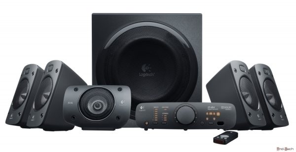 Logitech Sistema de Bocinas con Subwoofer Z906, 5.1, 500W RMS, Negro 500 WATTS RMS PC/MAC/MP3/IPOD/DVD