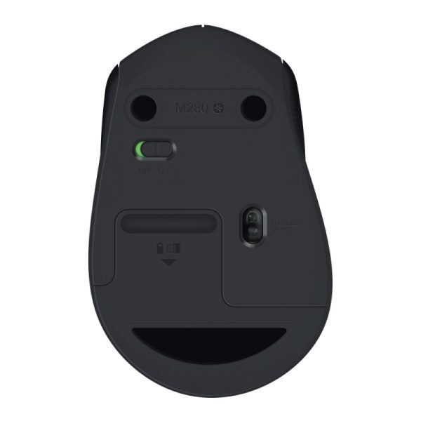 Logitech M280 Mouse - Radiofrecuencia - USB - Óptico - 3 Botón(es) - Negro - Inalámbrico - 1000 dpi - Rueda de desplazamiento MOUSE LOGITECH M280 NEGROOPTICO INALAMBRICO - Image 4