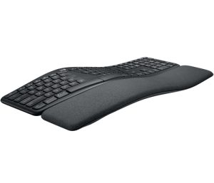 Logitech ERGO K860 Teclado - Inalámbrico Conectividad - Español - Negro - Bluetooth - 5 - 10m - 2.40GHz - Computador, Teléfono móvil - PC, ChromeOS, Mac - AAA Tamaño de batería admitida TECLADO INALAMBRICO K860 ERGO.