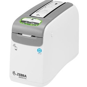 Impresora térmica directa Zebra ZD510-HC - Monocromo - 300 dpi - 30.16mm (1.19") Ancho de Impresión ZEBRA ZD510 DT WRISTBAND ZPL II XML 300 DPI US CORD USB USB