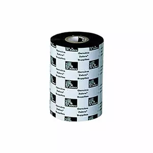 ZEBRA RIBBON CERA RESINA 110MMX 4.33INX1476FT 3200 HIGH PERFORMANC