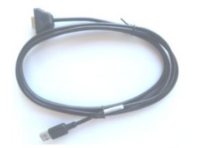 Cable de transferencia de datos Zebra - 1.80m USB - para Impresora, Computadora de escritorio, Escáner - USB 9-PIN   6FT.