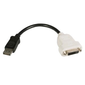 StarTech.com Cable DisplayPort Macho - DVI-I Hembra, 24cm, Negro DP DISPLAYPORT A DVI 1920X1200  .