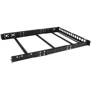 StarTech.com Rieles Ajustables para Rack 19", 1U, hasta 25Kg, Negro .