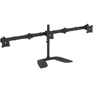 StarTech.com Brazo de Soporte VESA Articulado de 3 Pantallas hasta de 27 Pulgadas - Base para Pantallas de Computadora - Hasta 68.6cm (27") para pantalla plana - 24.09kg Capacidad de carga - 46.2cm Altura x 30cm Ancho - De Escritorio, Independiente - Aluminio, Acero, Plástico - Negro - Gestión de Cableado BRAZO SOPORTE VESA ARTICULADO 3PANTALLAS HASTA 27 PULGADAS